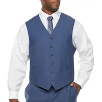 Stafford Signature Smart Wool Mens Big and Tall Stretch Fabric Classic Fit Suit Vests