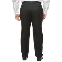 Stafford Coolmax Mens Big and Tall Classic Fit Tuxedo Pants