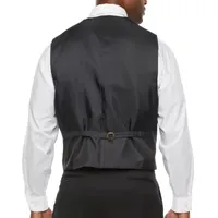 Stafford Coolmax Mens Big and Tall Classic Fit Tuxedo Vest