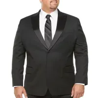 Stafford Coolmax Mens Big and Tall Classic Fit Tuxedo Jacket