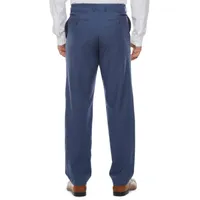 Stafford Signature Smart Wool Mens Big and Tall Stretch Fabric Classic Fit Flat Front Suit Pants