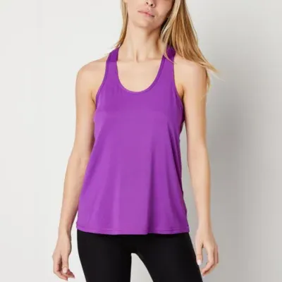 Xersion Womens Scoop Neck Sleeveless Tank Top