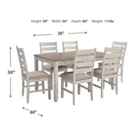 Signature Design by Ashley® Skempton 7-Piece Dining Table and Chairs Set