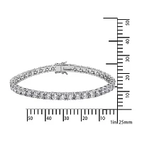 DiamonArt® 11.34 CT. T.W. Cubic Zirconia Sterling Silver Bracelet