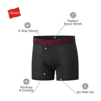 Hanes Sport Little & Big Boys 5 Pack X-Temp Boxer Briefs