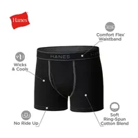 Hanes Big Boys 10 Pack Boxer Briefs