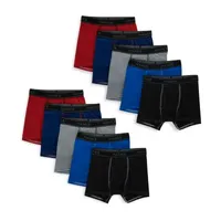 Hanes Big Boys 10 Pack Boxer Briefs