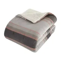 Stratford Park Damon 3-pc. Stripes Midweight Comforter Set