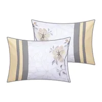 Stratford Park Avery 12-pc. Floral Midweight Comforter Set