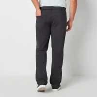 Stylus Mens Big and Tall Athletic Fit Flat Front Pant