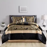 Stratford Park Astrid 7-pc. Geometric Midweight Comforter Set