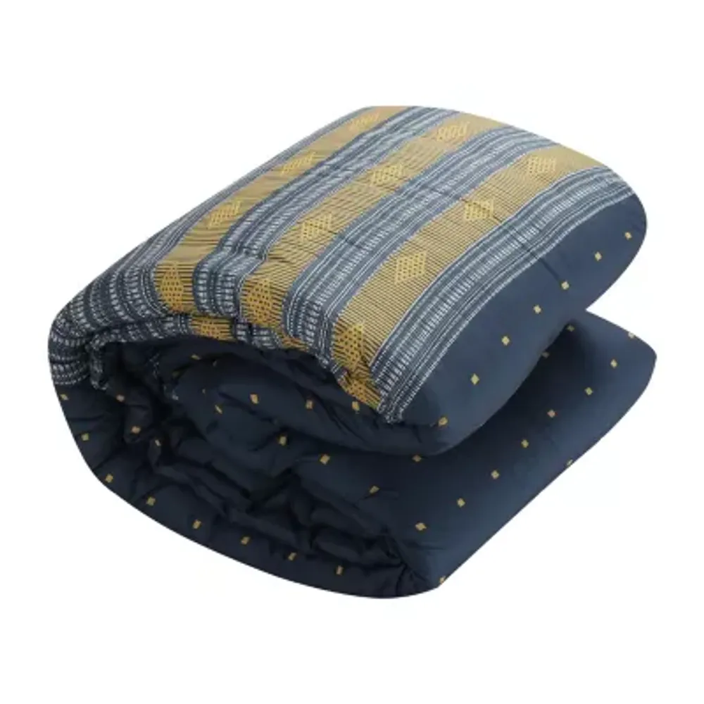 Stratford Park Conrad 7-pc. Geometric Midweight Comforter Set