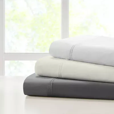 Color Sense Luxury Cotton Blend Quick-Drying Wrinkle-Resistant Sheet Set