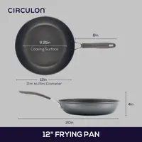 Circulon A1 Series with ScratchDefense 12" Non-Stick Frying Pan