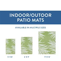 Patio Armor By Surefit Koa Weather Resistant Outdoor Rectanglular Area Rug