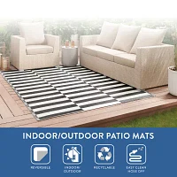 Patio Armor By Surefit Marcio Weather Resistant Outdoor Rectanglular Area Rug