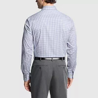 Van Heusen Slim Mens Fit Stretch Fabric Wrinkle Free Long Sleeve Dress Shirt