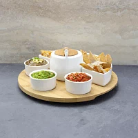 Elama 8-pc. Stoneware Serving Set