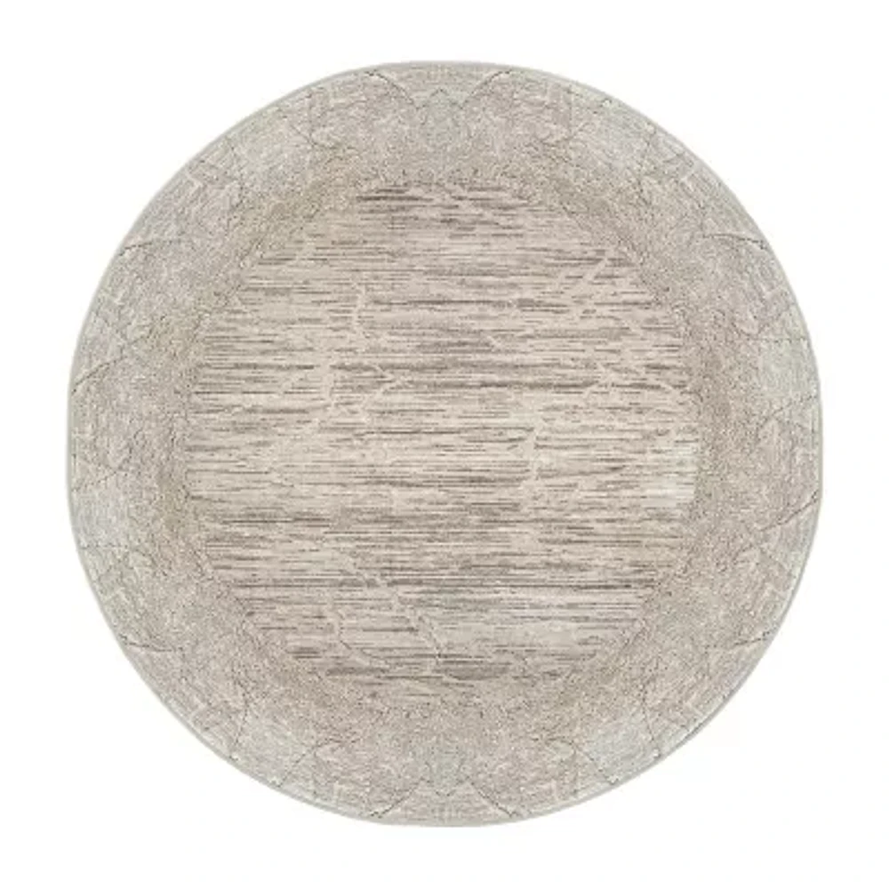 Radici Davide Abstract Indoor Round Area Rug