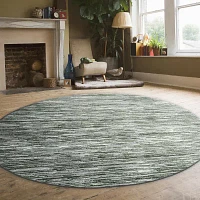 Radici Davide Stripe Indoor Round Area Rug