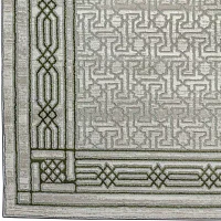 Radici Davide Bordered Indoor Round Area Rug