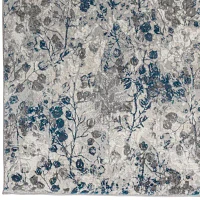 Radici Livigno Floral Indoor Rectangular Runner
