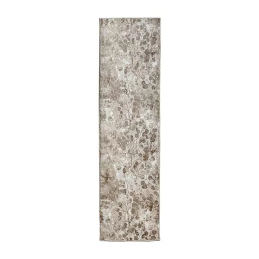 Radici Livigno Floral Indoor Rectangular Runner