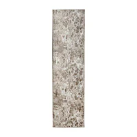 Radici Livigno Floral Indoor Rectangular Runner