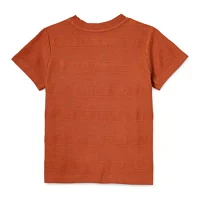 Okie Dokie Toddler & Little Boys Henley Neck Short Sleeve T-Shirt