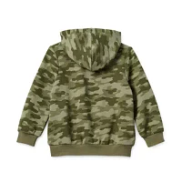 Okie Dokie Toddler & Little Boys Fleece Hooded Lightweight Jacket