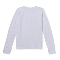 Thereabouts Little & Big Girls Crew Neck Long Sleeve T-Shirt