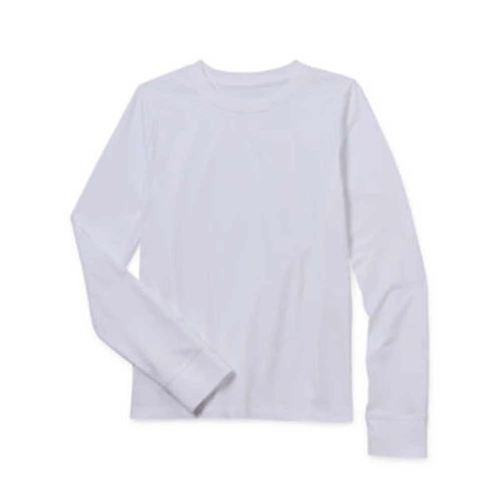 Thereabouts Little & Big Girls Crew Neck Long Sleeve T-Shirt