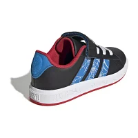 adidas Grand Court Spider-Man Little Boys Sneakers
