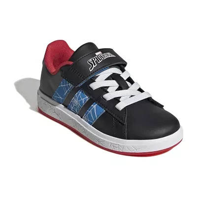 adidas Grand Court Spider-Man Little Boys Sneakers