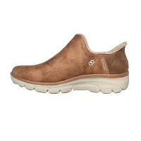 Skechers Hands Free Slip-Ins Womens Easy Going Modern Hour Round Closed Toe Slip-On Shoe