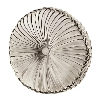 Queen Street Branson Flax Round Throw Pillow