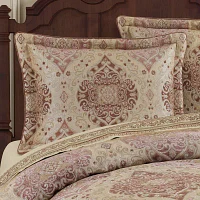 Queen Street Wallace Terracotta 4-pc. Midweight Comforter Set
