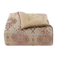 Queen Street Wallace Terracotta 4-pc. Midweight Comforter Set
