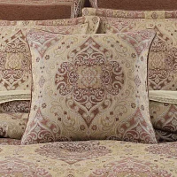 Queen Street Wallace Terracotta Square Throw Pillow