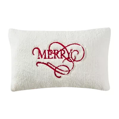 Queen Street Merry Rectangular Throw Pillow