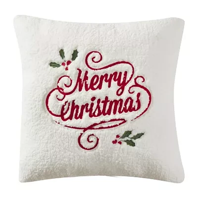 Queen Street Holly Square Throw Pillow