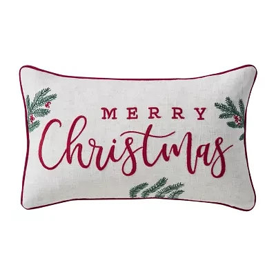 Queen Street Heathered Rectangular Throw Pillow