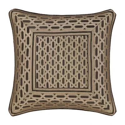 Queen Street Melbourne Bronze Square Throw Pillow