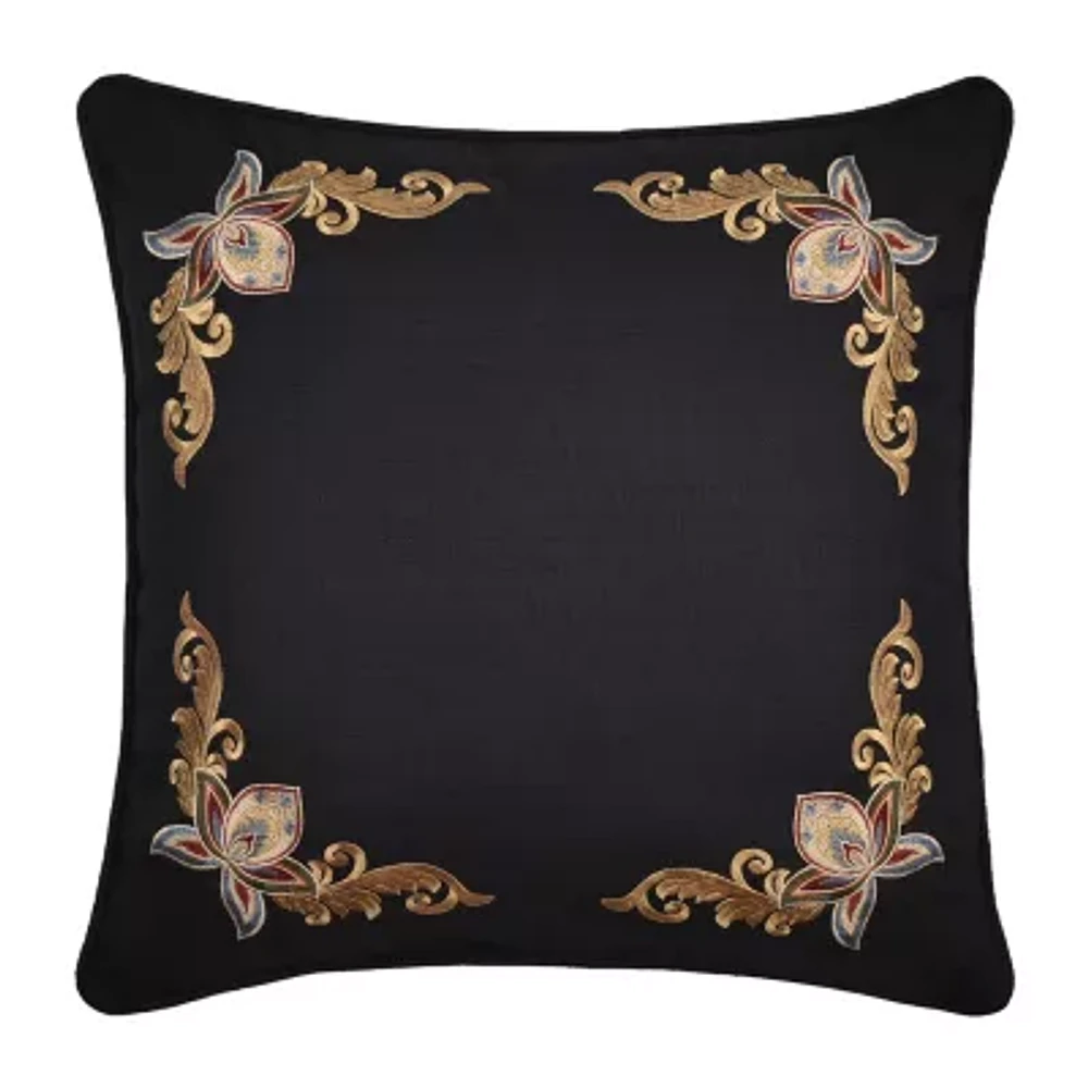Royal Court Calabria Square Throw Pillow