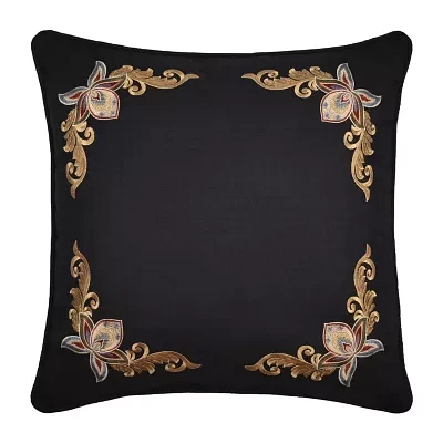 Royal Court Calabria Square Throw Pillow