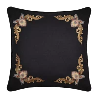 Royal Court Calabria Square Throw Pillow