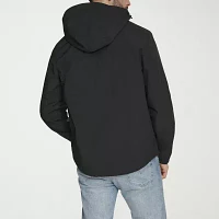 Levi's Mens Water Resistant Wind Hooded Midweight Raincoat