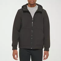 Levi's Mens Water Resistant Wind Hooded Midweight Softshell Jacket