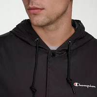 Champion Mens Water Resistant Wind Hooded Midweight Raincoat