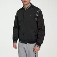 Champion Mens Wind Resistant Interior Pockets Midweight Bomber Jacket